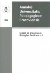 					Pokaż  Nr I (2011): 86 Annales Universitatis Paedagogicae Cracoviensis Studia ad Didacticam Biologiae Pertinentia I
				